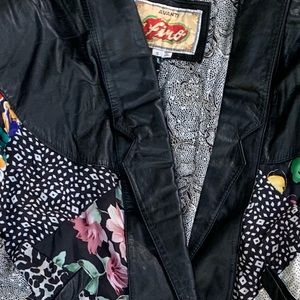 Vintage leather jacket